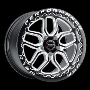 Weld S92270071P00 17x10 Laguna Beadlock 5x115 ET00 BS 5.5 Gloss Black 78.1