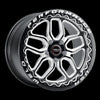 Weld S90770067P49 Racing Laguna Bead Lock 17x10/ 5x114.3 / ET49 / BS7.50 Glos