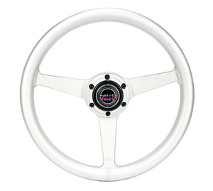 NRG RST-071-SL RST-071-SL Aluminum Steering Wheel 330mm - Heritage Solid Spoke