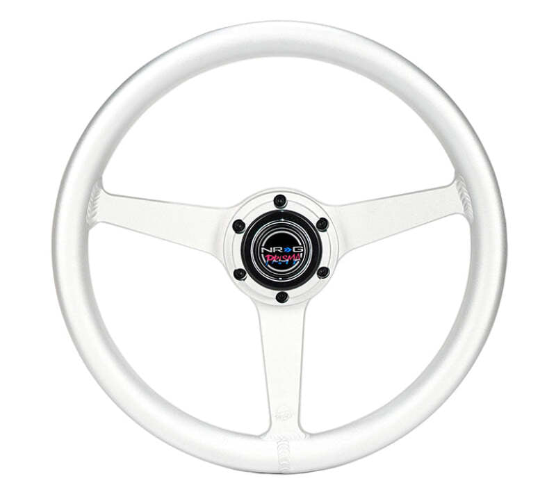 NRG RST-071-SL RST-071-SL Aluminum Steering Wheel 330mm - Heritage Solid Spoke
