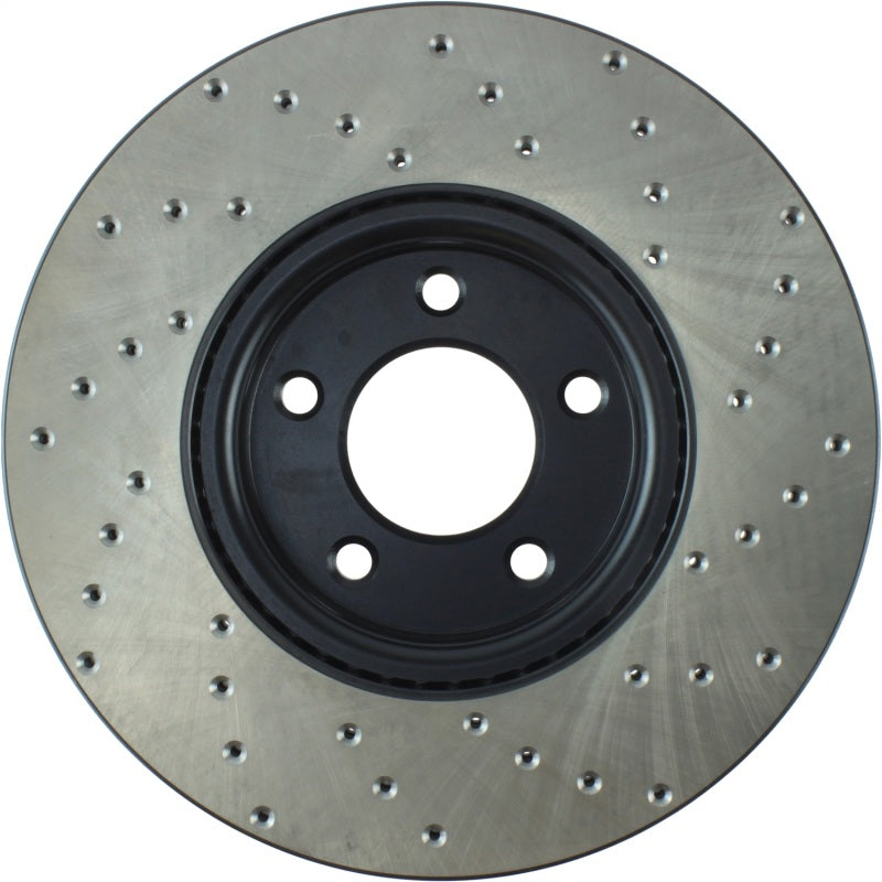 Stoptech 128.45078CR 2007-2013 Mazda 3 2.3L Cryo Drilled Right Front Brake Rotor
