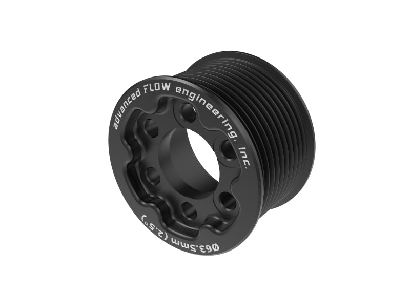 AFE 79-10009P Supercharger Power Pulley 2.50 IN Fits Pulley Kits for Hellcat Su