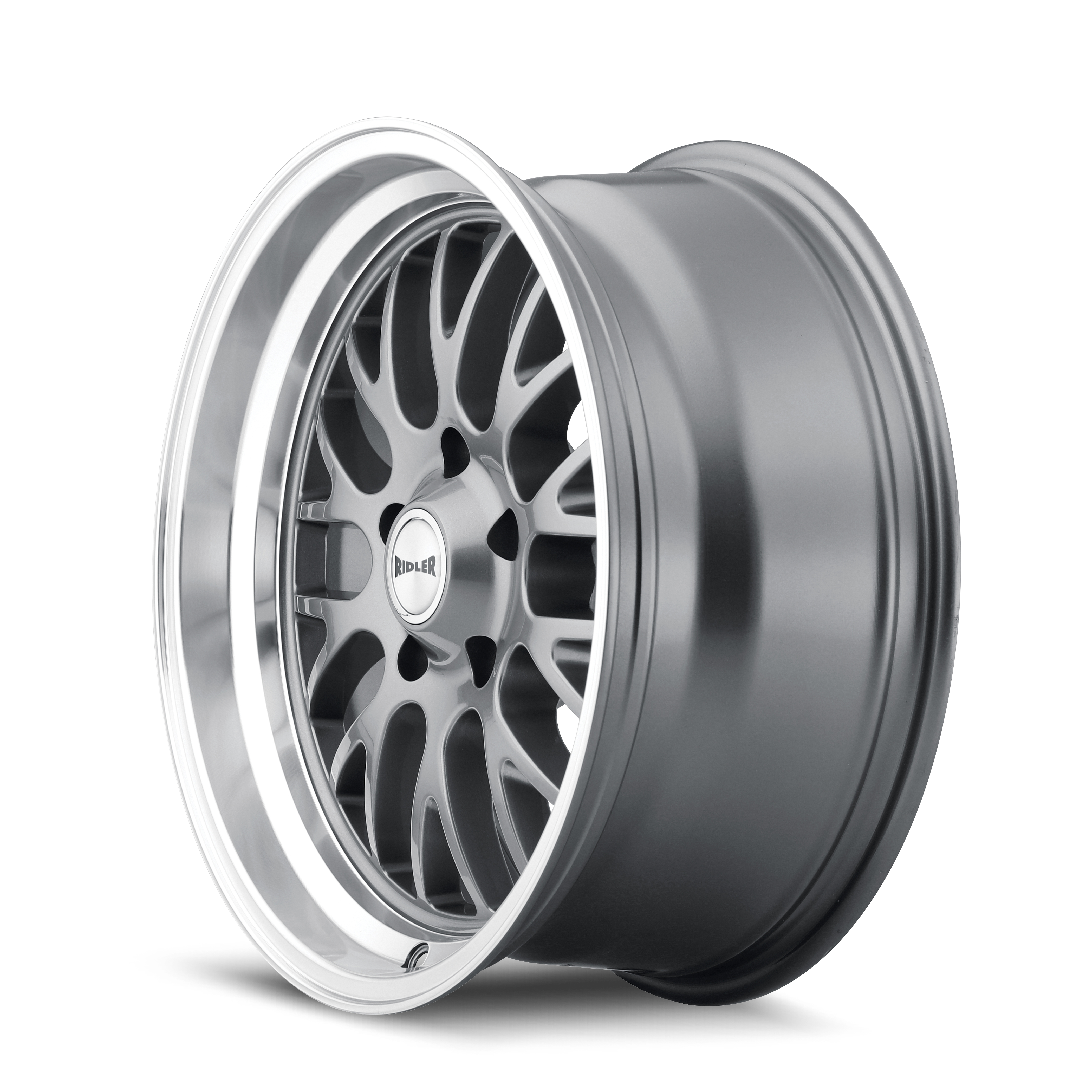 RIDLER 607-2861G RIDLER 607 GLOSS GREY MACHINED 20X8.5 5-120.65 0MM 83.82MM
