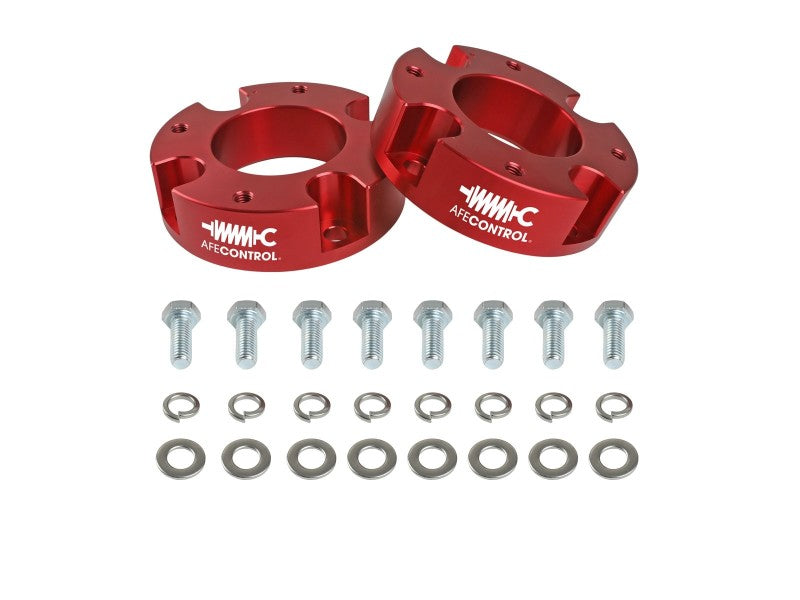 AFE 416-72T005-R CONTROL 1.875 IN Leveling Kit 22-23 fits Toyota Tundra - Red