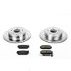 PowerStop K3079 fits Mitsubishi 06-12 Eclipse Rear Z23 Evolution Sport Brake Kit