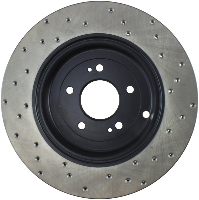 Stoptech 128.51035R Power Slot 10-13 Hyundai Genesis Coupe Track & R-Spec Rear Right Drilled Rotor