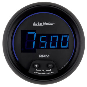 AutoMeter 6997 Autometer Cobalt Digital 85.7mm Black In-Dash Tachometer