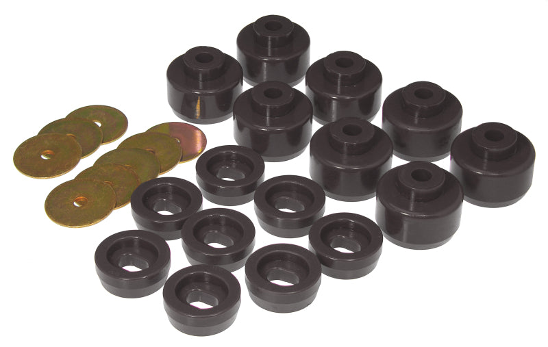 Prothane 7-148-BL 99-07 fits Chevy Silverado Canadian Model Body Mount - Black