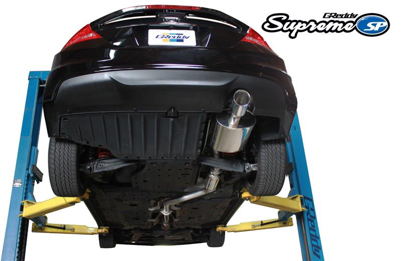 GReddy 10158209 12-15 fits Honda Civic Si Coupe 76mm Supreme SP Cat-Back Exhaust
