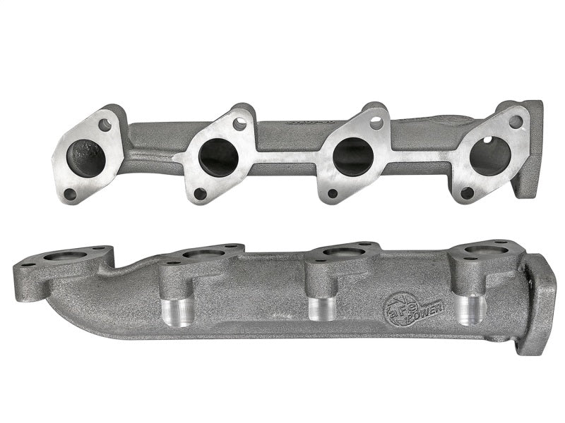 AFE 46-40124 unner Ported Ductile Iron Exhaust Manifold 08-10 fits Ford Diesel