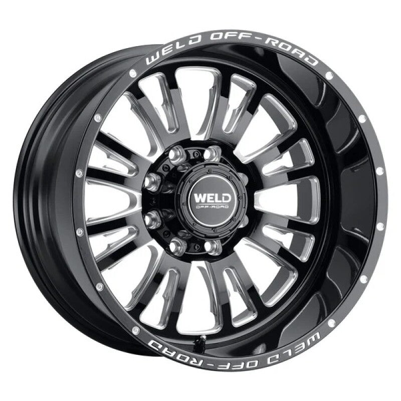 Weld W15800017475 Slingblade 20x10 8x170 ET-18 BS4.75 Gloss BLK MIL 125.1 Whe