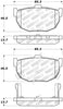 Stoptech 305.0323 Street Select Brake Pads - Rear