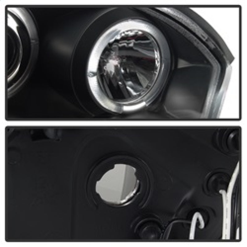 Spyder 5042675 fits Chevy 04-07 Malibu Projector Headlights LED Halo LED Black