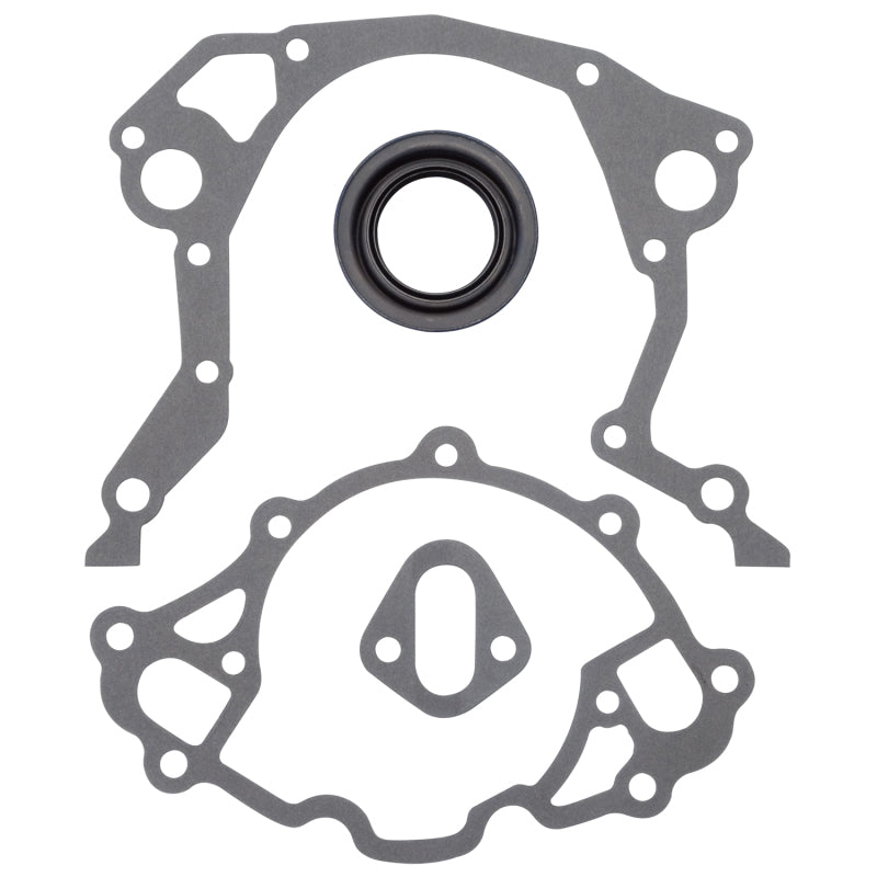 Edelbrock 6991 Timing Cover Gasket And Oil Seal Kit for SB fits Ford