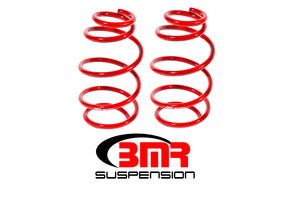 BMR SP053R 5th Gen fits Camaro V6 Front Lowering Springs - Red