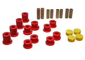 Energy Suspension 11.3105R 90-97 fits Mazda Miata Red Front Control Arm Bushing Set