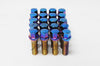 Wheel Mate 40592UN Mevius 17 Hex 14x1.25 40mm Cone 60 Deg Tap Blue Neon Lug Bolt