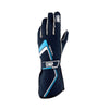 OMP IB0-0772-A01-244-S Tecnica Gloves My2021 Navy/Cyan - Size S (Fia 8856-2018)