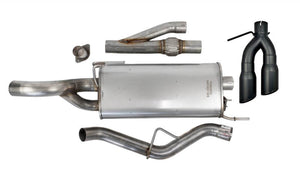 Roush 422264-BLK 21-24 fits Ford F-150 5.0L V8 Side Exit Catback Active Ready Exhaust w/ Black Tips