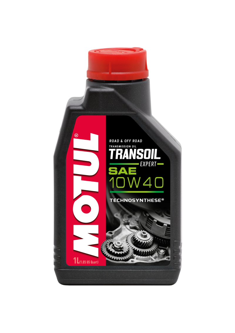 Motul 105895 1L Powersport TRANSOIL Expert SAE 10W40 Technosynthese Fluid for Gearboxes