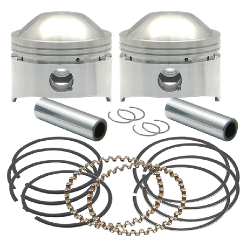 S&S 106-5521 Cycle 36-84 BT 3-1/2in +.020in 80in HC Forged Pistons