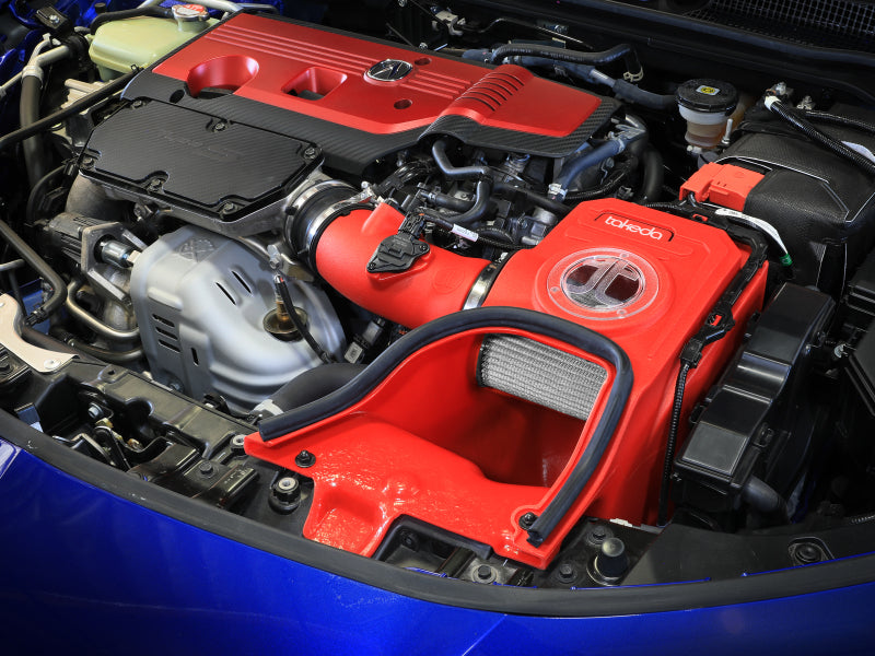 AFE 56-70062DR fits Honda Civic Type R Takeda Momentum Red Edition Cold Air Int