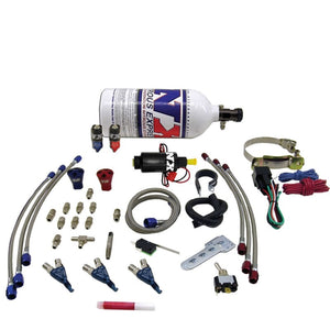 Nitrous Express 60033P Three Cyl Piranha Nitrous Kit w/2.5lb Bottle