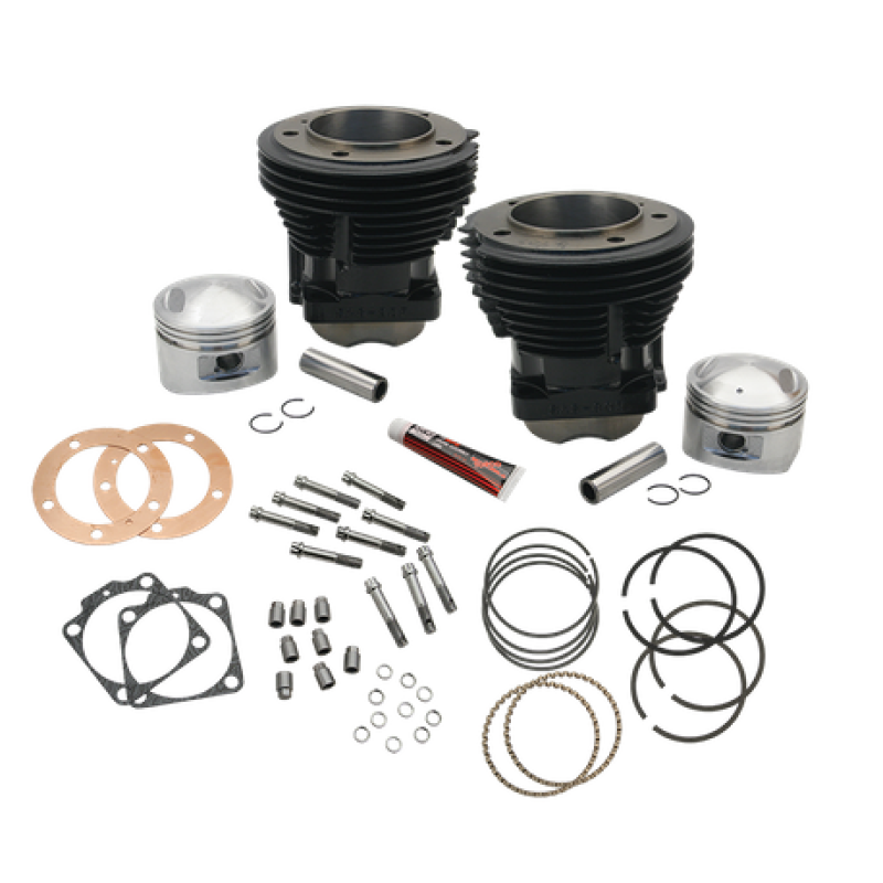 S&S 91-9101 Cycle 66-84 BT 93in Standard Compression 3-5/8in Big Bore Cylinder &