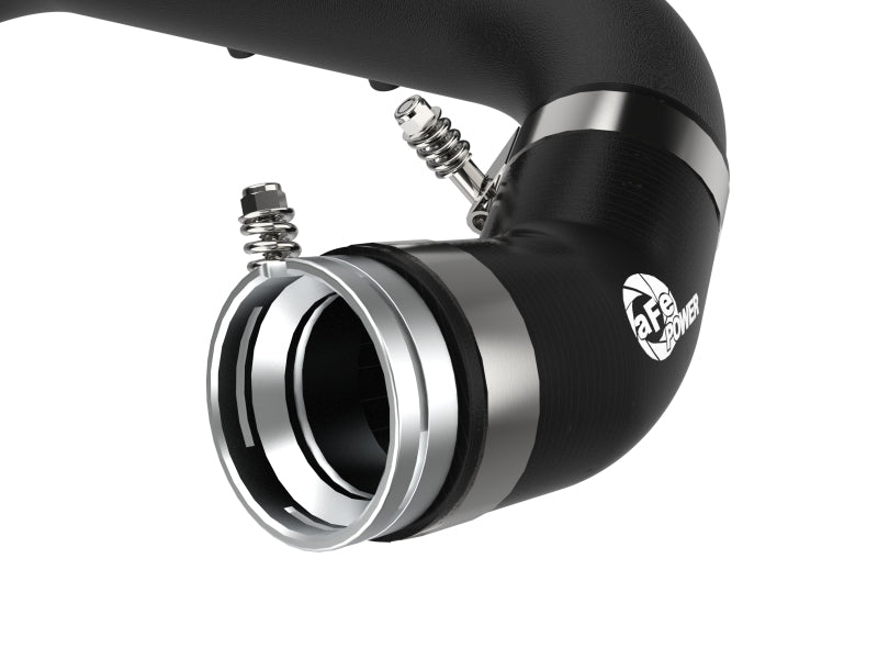 AFE 46-20488-B unner Black 2-3/4in Aluminum Charge Pipe 2021 fits Toyota Supra