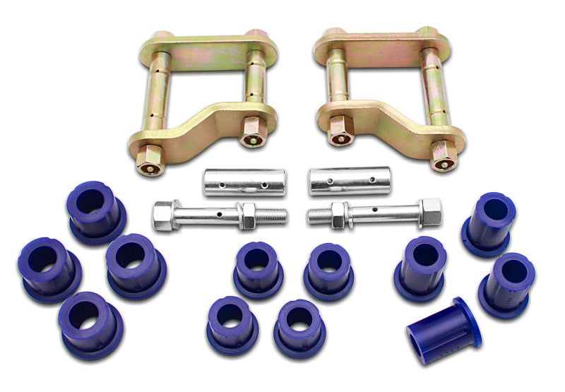 SuperPro KIT141SK 2005 fits Nissan Frontier LE Rear Greasable Shackle and Bushin