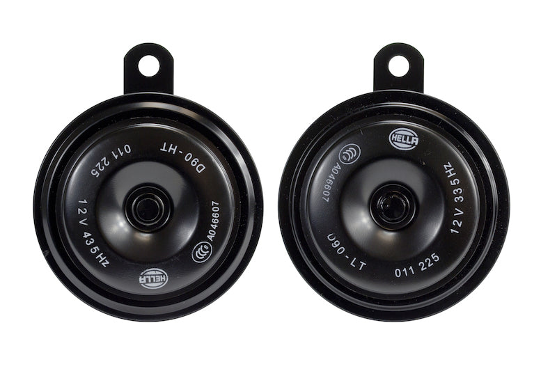 Hella 11225871 Horn Kit Bx Blk Disc 92Mm 12V Univ