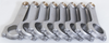 Eagle CRS6000S3D fits Chevrolet Small Block 6.000in Length 2.000in Rod Journal Forged Steel H-Beam Rods - Set of 8