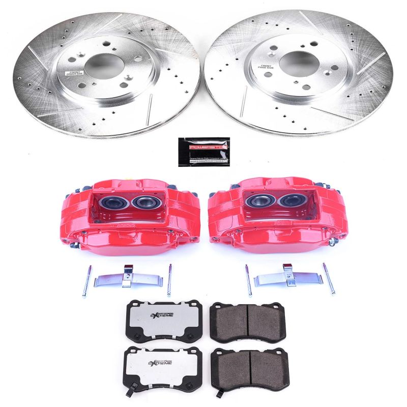 Power Stop KC3029-26 04-08 fits Acura TL Front Z26 Street Kit w/Cals