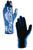 OMP KB0-2750-A01-231-XS KS-4 KART GLOVES FLUO GREEN / BLACK SZ XS