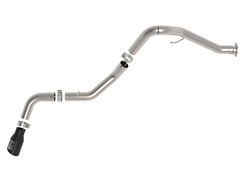 AFE 49-38093-B fits Jeep Gladiator V6-3.0L (td) Vulcan Series 3in 304 SS DPF-Ba