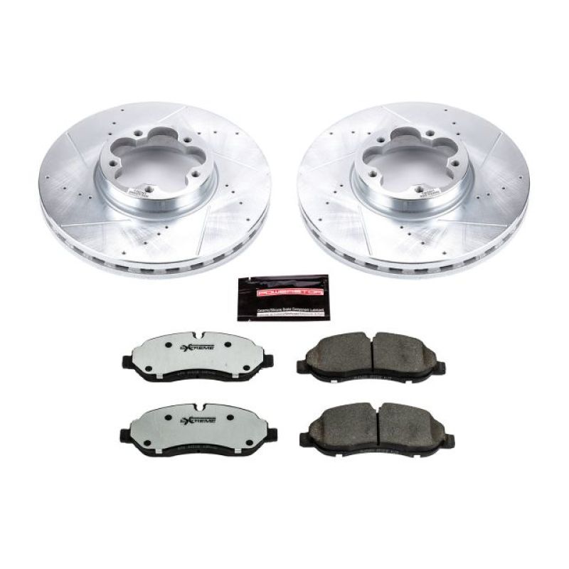 PowerStop K7148 36 15 fits Ford Transit-350 HD Front Z36 Truck & Tow Brake Kit