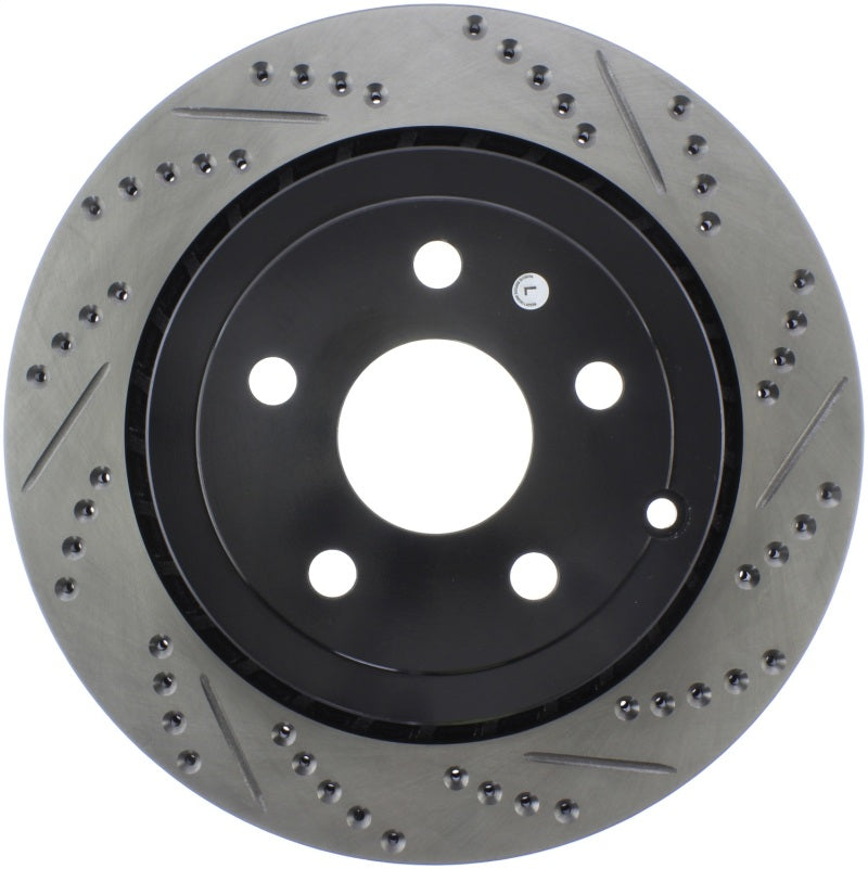 Stoptech 127.62113L Slotted & Drilled Sport Brake Rotor