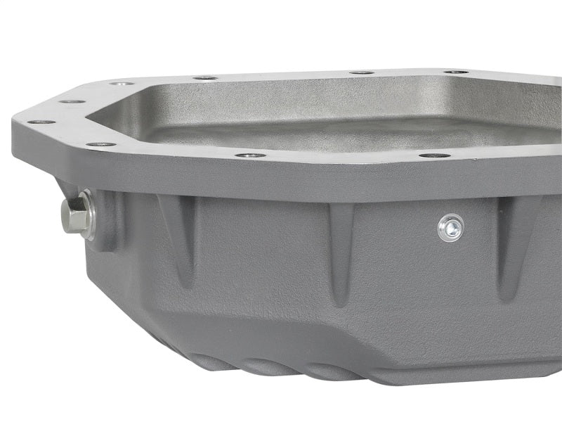 AFE 46-70350 Street Ser Rear Diff Cover Raw w/Mach Fin 2017 fits Ford Diesel Tr