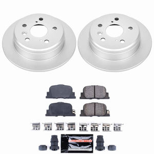 Power Stop 00-01 Lexus ES300 Rear Z23 Coated Brake Kit