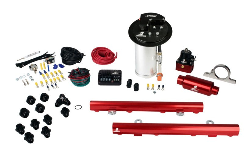 Aeromotive  17325 Mustang GT Stealth A100 Street Fuel Pump System w/Fuel Rails