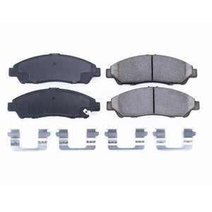 PowerStop 17 fits Acura MDX Front Z17 Evolution Ceramic Brake Pads w/Hardware