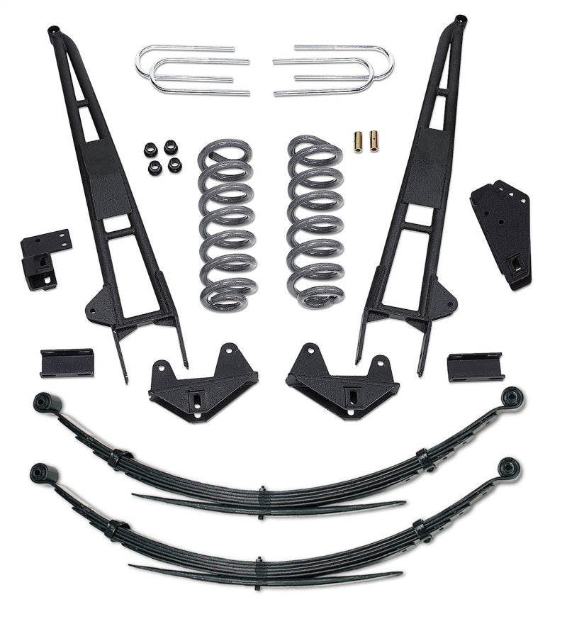 Tuff Country 24815K 81-96 fits Ford Bronco 4x4 4in Performance Lift Kit with Rear Leaf Springs (SX6000 Shocks)