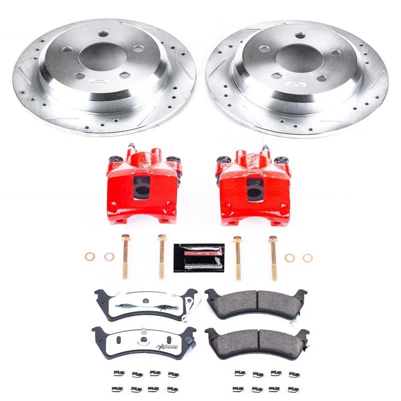 PowerStop fits Jeep Grand Cherokee Rear Z36 Truck & Tow Brake Kit w/Calipers