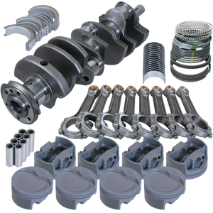 Eagle 524014155 fits Pontiac 400 4.250in Crank 6.800in I-Beam Rods -22cc 4.155in Pistons Rotating Assembly