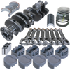 Eagle 524014155 fits Pontiac 400 4.250in Crank 6.800in I-Beam Rods -22cc 4.155in Pistons Rotating Assembly