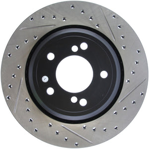 Stoptech 127.34054L 00-03 fits BMW M5 (E39) Slotted & Drilled Left Rear Rotor