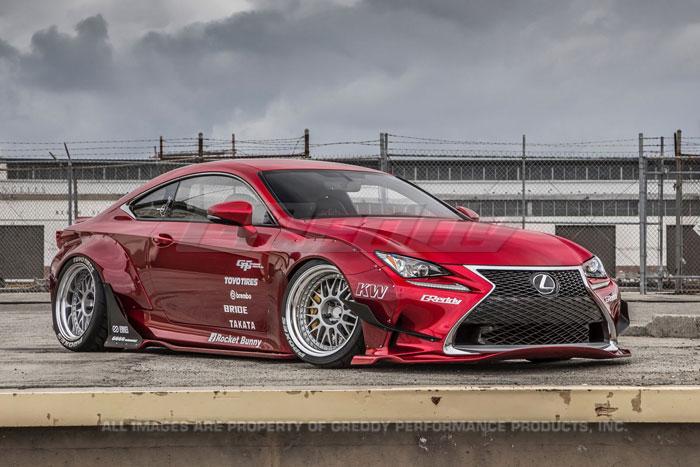 GReddy 17010250 2015 fits Lexus RC Rocket Bunny Full Wide-Body Aero Kit