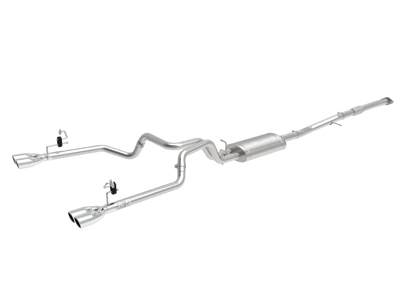AFE 49-34110-P  Series 3-2.5in 304SS Exh Cat-Back w/ Pol Tips 2019 fits GM Silv