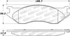 Stoptech 305.0897 Street Select Brake Pads