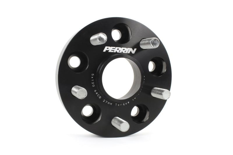 Perrin PHP-WHL-027BK 17-18 fits Honda Civic Type R 64.1mm Hub 5x120 27mm Wheel Spacers (One Pair)